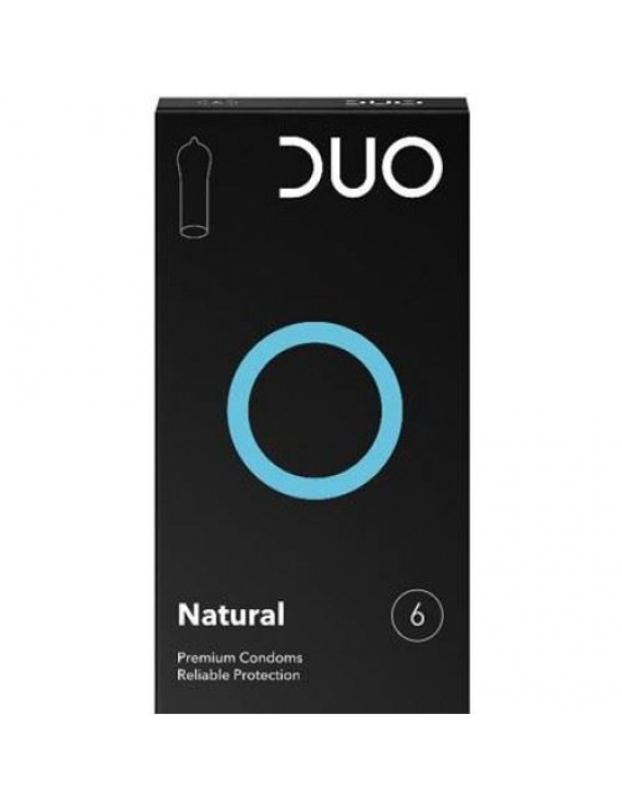 DUO Premium Natural Προφυλακτικά 6τμχ