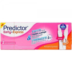 Predictor Early & Express - Διπλό Τεστ Εγκυμοσύνης
