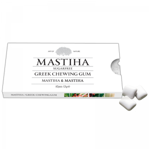 Mastiha Greek Chewing Gum mastiha & mastiha 100pcs 13g