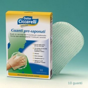Dottor Ciccarelli Προσαπουνισμένα Γάντια 10ΤΕΜ