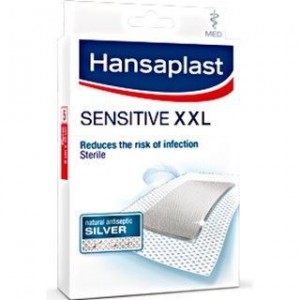 HANSAPLAST Sensitive XXL - Αποστειρωμένο Επίθεμα 8x10cm 5τμχ