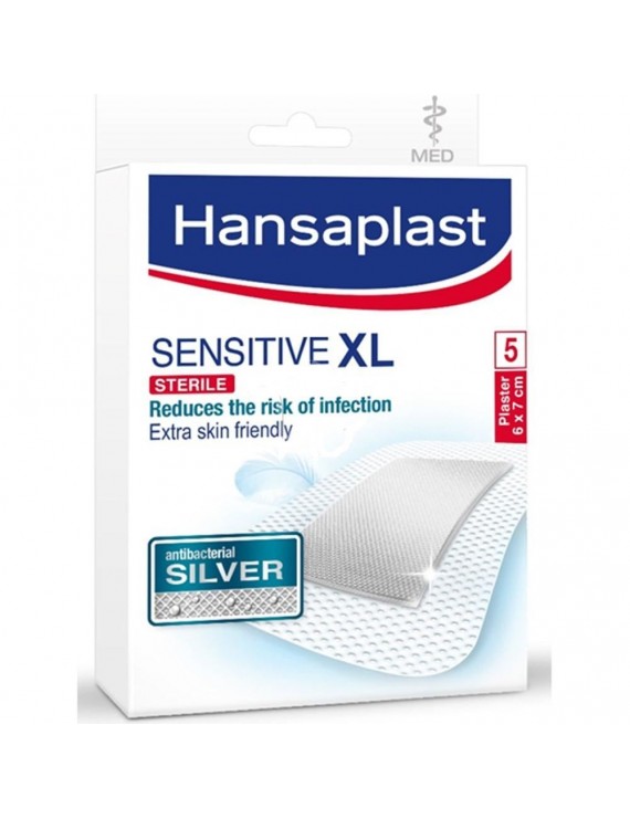 HANSAPLAST Sensitive XL  Αποστειρωμένο Επίθεμα 6x7cm 5τμχ