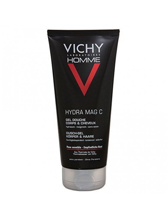 Vichy HOMME for Man Hydra MAG - C Shower Gel, 200ml Τονωτικό Gel Ντους για σώμα & μαλλιά