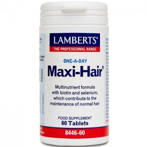 Lamberts Maxi Hair Ολοκληρωμένη Φόρμουλα κατά της Τριχόπτωσης 60 Tablets