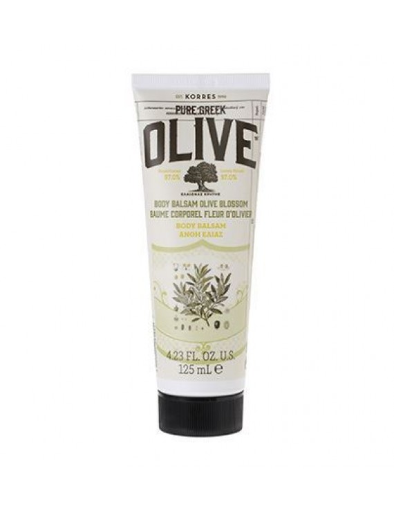 Korres Pure Greek Olive Body Balsam Olive Blossom Ενυδατικό Βάλσαμο Σώματος με Άνθη Ελιάς, 125ml 