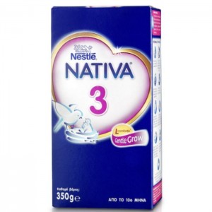 Nestle Nativa 3 Gentle Grow  Απο τον 10μηνα  350g