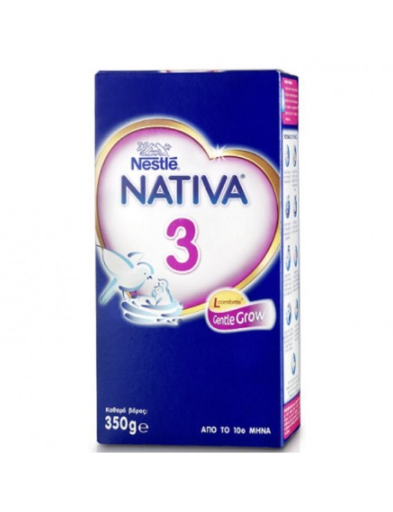 Nestle Nativa 3 Gentle Grow  Απο τον 10μηνα  350g