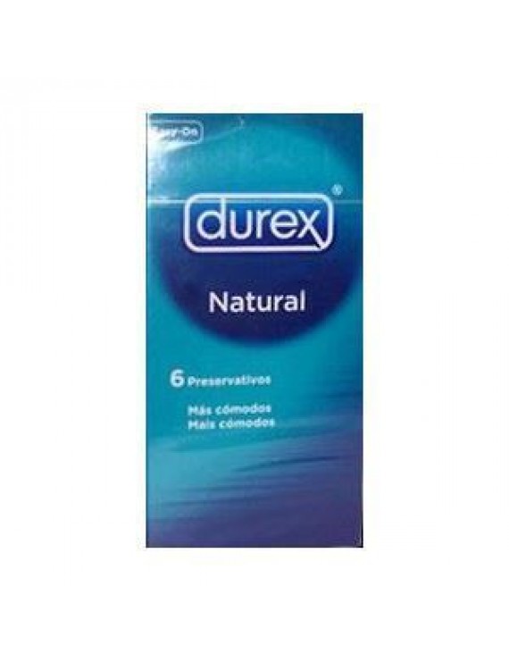 Durex Natural 6 ευκολοφορετα προφυλακτικα