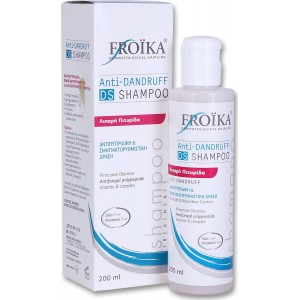Froika Anti-Dandruff DS Shampoo, Σαμπουάν κατά της Λιπαρης πυτιρίδας,200ml