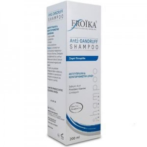 Froika Anti-Dandruff Shampoo, Σαμπουάν κατά της ξηρής πυτιρίδας. Καταπραΰνει τον κνησμό & την ερυθρότητα, 200ml