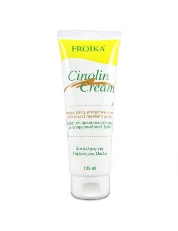 Froika Cinolin Cream Κρέμα Mε Εντομοαπωθητική Δράση 125ml