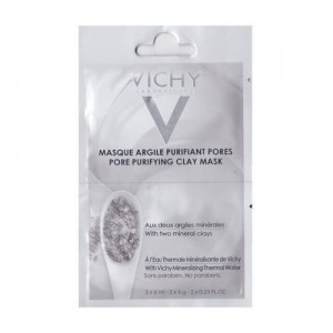 Vichy Masque Argile Purifiant Pores Sachets 2x6ml (Μάσκα Αργίλου για Καθαρισμό & Σύσφιξη Πόρων)