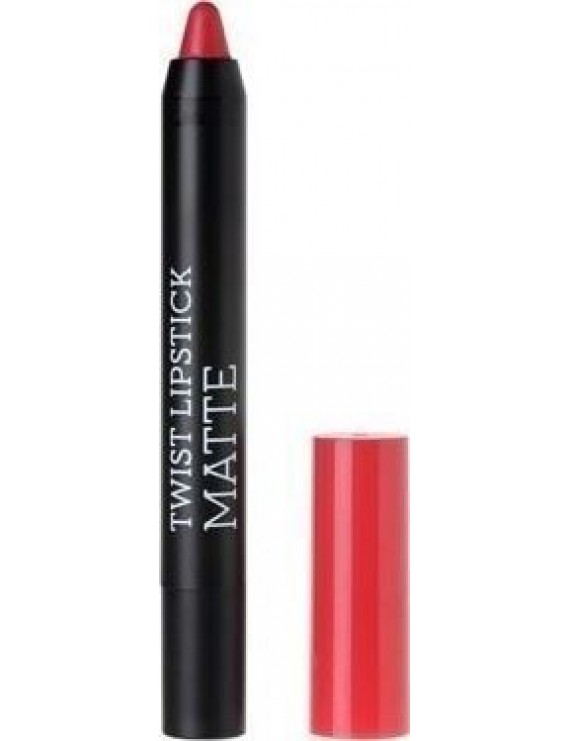 Korres Rasberry Lipstick Matte Amorous Rose Ματ Κραγιόν σε Πρακτική Συσκευασία Μολυβιού, Απόχρωση Κόκκινο, 1.5ml