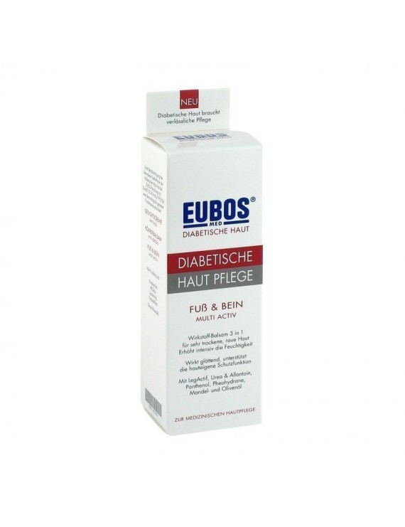Eubos Diabetic Skin Foot & Leg Multi-Active Περιποίηση για το Διαβητικό Δέρμα, Γαλάκτωμα Ποδιών, 100 ml