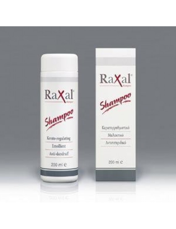 RAXAL Shampoo  Κερατορυθμιστικο ,Μαλακτικο,Αντιπιτυριδικο 200ml