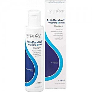 Hydrovit Anti-Dandruff Shampoo, 150ml : Κατά της πιτυρίδας (πιτυρόσπορου), του κνησμού και της ξηροδερμίας.
