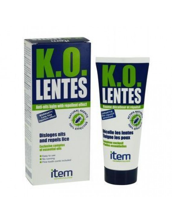 Inpa Item K.O Lentes Anti-Nits Balm with Repellent Effect,100 ml: Λοσιόν για την πρόληψη & απώθηση των ψειρών από τα μαλλιά.