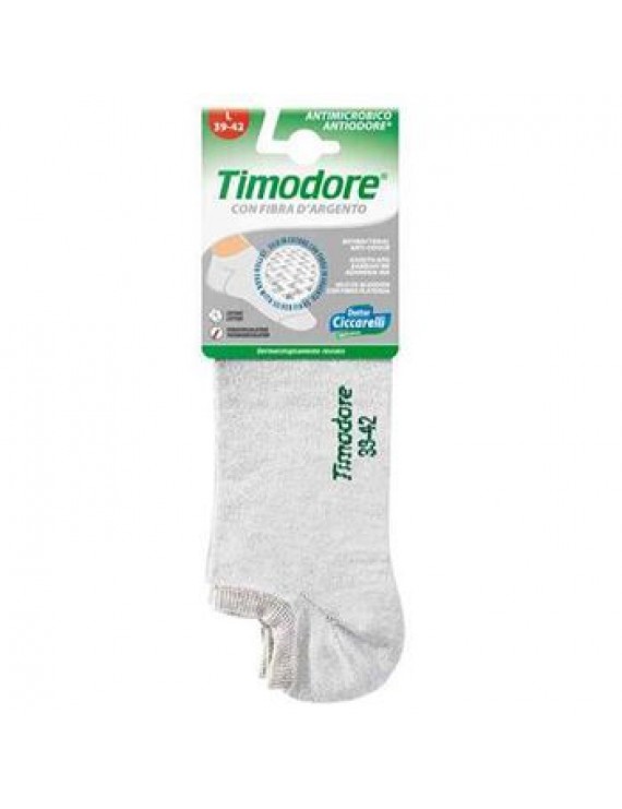 Aποσμητικές κάλτσες ποδιών Timodore Con Fibra D'argento M(35-38)