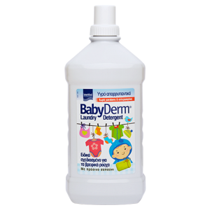Intermed BabyDerm Laundry Detergent 1,5L Υγρό απορρυπαντικό για βρεφικά ρούχα.