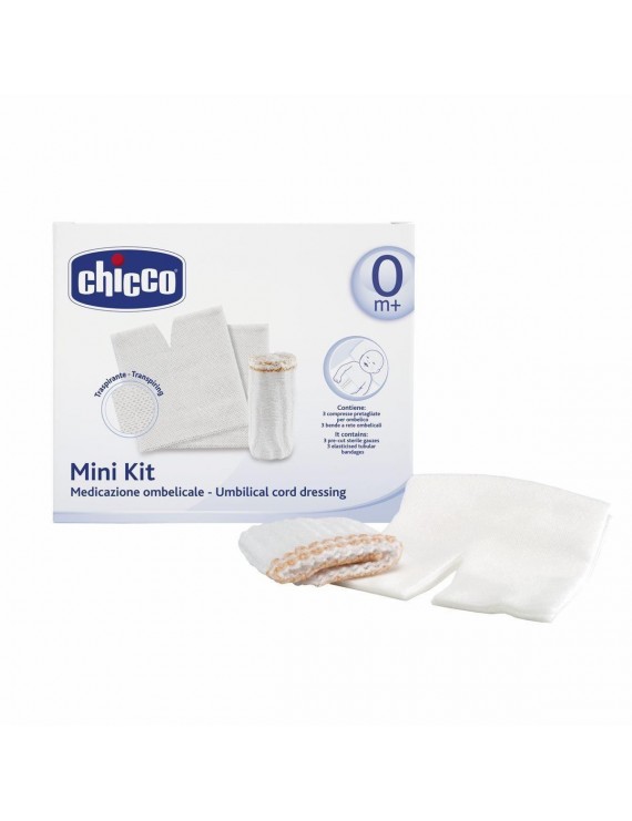 Chicco Mini Kit Περιποιησης Αφαλου, 3τμχ, 0m+