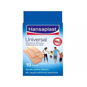 Hansaplast Universal Επίθεμα Ανθεκτικό στο Νερό 10 Strips