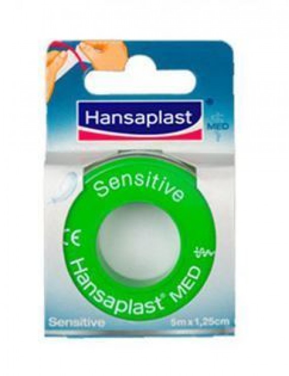 Hansaplast Sensitive Tape Υποαλλεργική 1,25cmx5m