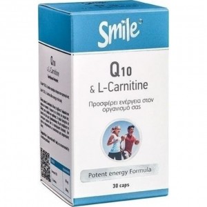 SMILE Coenzyme Q10 & L-Carnitine  30Caps