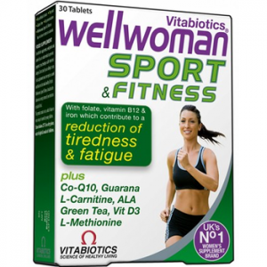Vitabiotics Wellwoman Sport & Fitness Πολυβιταμινούχο Σκεύασμα 30 tabs.