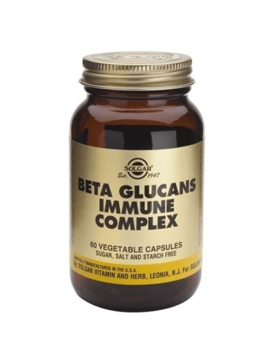 Solgar Beta Glucans Immune Complex,60caps