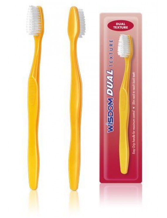 Wisdom Toothbrush Dual Texture  1τμχ.