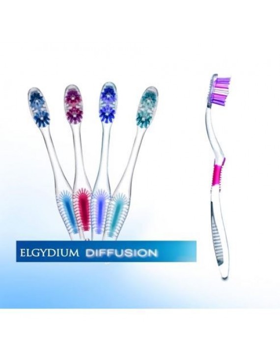 Elgydium Diffusion Medium* Οδοντόβουρτσα Μέτρια 1 Τεμάχιο