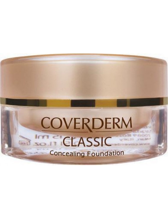 Coverderm Classic Concealing Foundation SPF30 no.6, 15ml