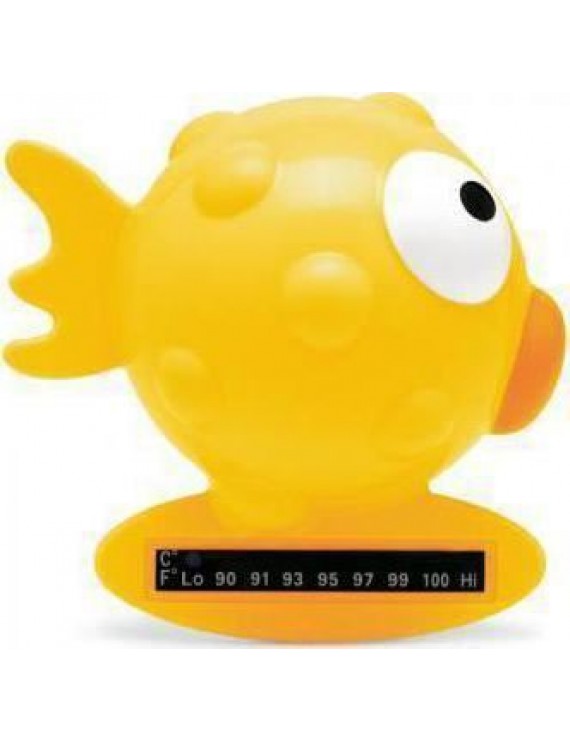 Chicco Bath Thermometer Θερμόμετρο Μπάνιου Κίτρινο Ψαράκι, 1 τεμάχιο
