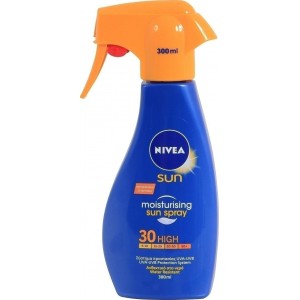 NIVEA SUN Protect & Moisture TRIGGER Spray SPF30 (300ml) - Aντηλιακό ενυδατικό Spray