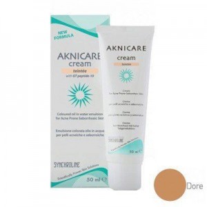 Synchroline Aknicare Cream Teintee Dore 50ml