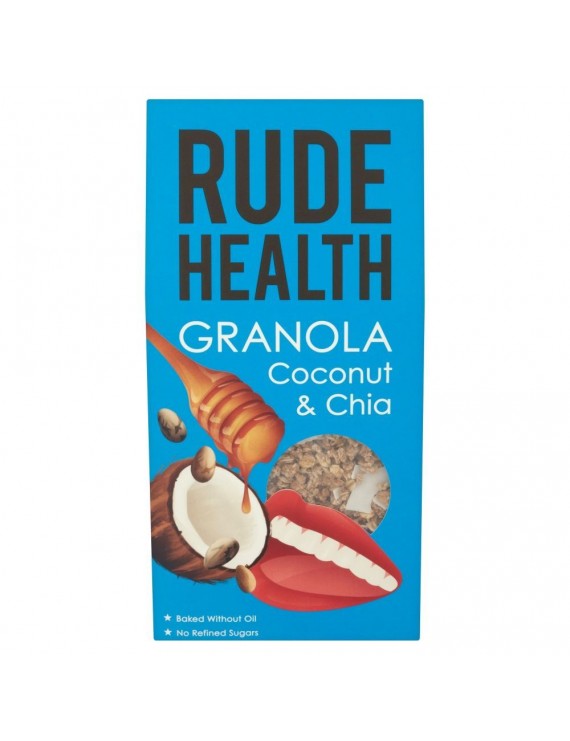 Rude Health Granola Καρύδα & Chia Οργανική 450 γρ