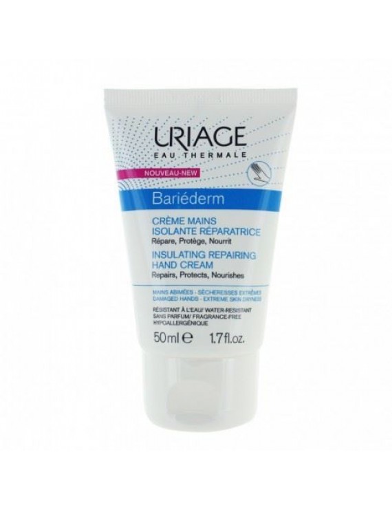 Uriage Bariederm Hand Cream Αναπλαστική, Προστατευτική & Ενυδατική Κρέμα Χεριών 50ml