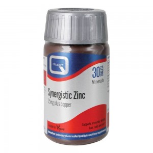 Quest Synergistic Zinc 15 mg Συμπλήρωμα διατροφής 30 tabs