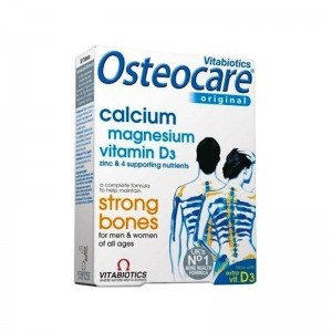 Vitabiotics Osteocare Σκεύασμα Με Ανθρακικό Ασβέστιο 30 tabs