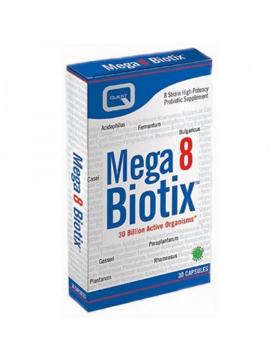 Quest Mega 8 Biotix Συμπλήρωμα Διατροφής 30 caps