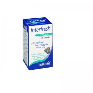 Health Aid Interfresh 60caps. Κάψουλες για δροσερή αναπνοή