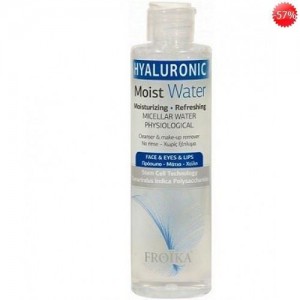 Froika Hyaluronic Moist Water 200ml Νερό Kαθαρισμού - Ντεμακιγιάζ Προσώπου και Ματιών