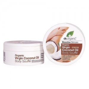Dr Organic Virgin Coconut Oil Body Souffle Μους Σώματος με Βιολογικό Έλαιο Καρύδας 200ml