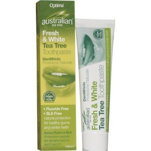 Optima Australian Organic Tea Tree Toothpaste 100ml Οδοντόκρεμα με Έλαιο Τεϊόδεντρου