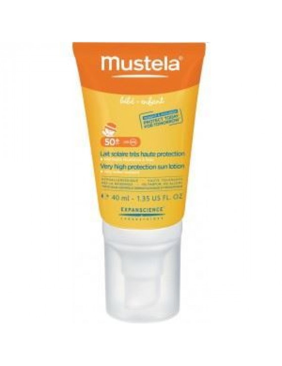 Mustela Very High Protection Face Sun Lotion SPF50+ Βρεφικό Αντηλιακό Γαλάκτωμα για το Πρόσωπο 40ml