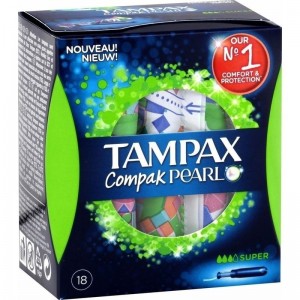 Tampax Compax Pearl Super Ταμπον 16τεμάχια