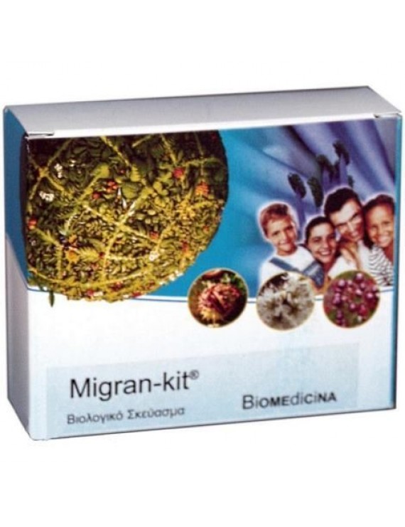 Heel Migran-Kit Σετ Συμπληρωμάτων Διατροφής από 3 Σκευάσματα για τη Φυσική Αντιμετώπιση των Πονοκεφάλων, 3 x 30ml