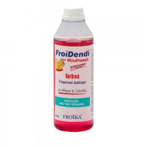 Froika FroiDenti  Mouthwash Παιδικο Στοματικο Διαλυμα Προστασιας απο Τερηδονα 250 ml