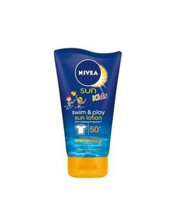 NIVEA Kids Swim & Play Sun Lotion SPF50 - 150 ml.