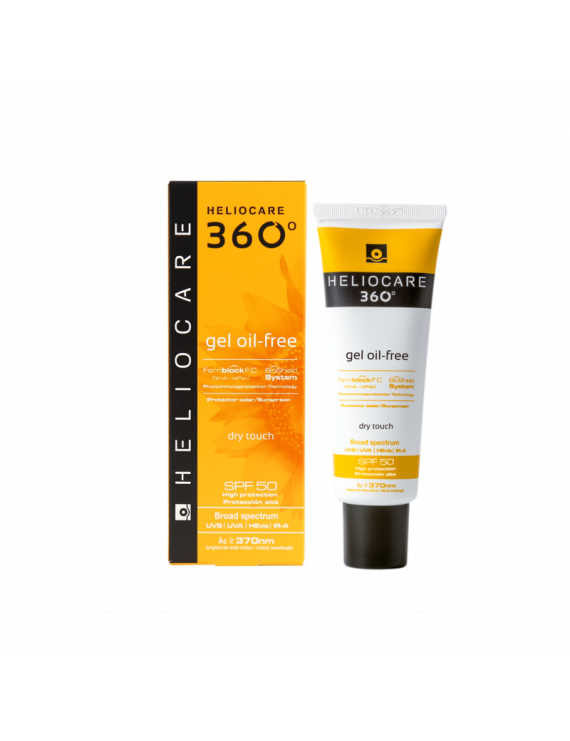 Heliocare 360 Gel Oil-Free Dry Touch SPF50 Αντηλιακό Τζελ 50ml.